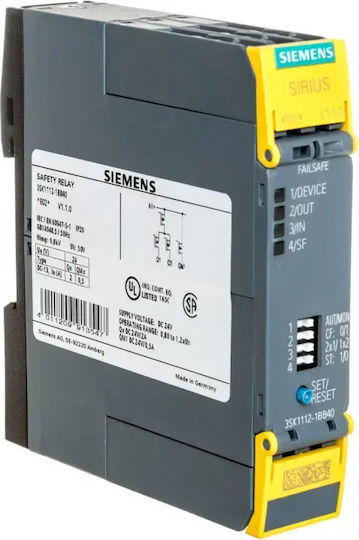 Siemens Релета На Релса С Напрежение 24V