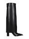 Damenstiefel mit hohem Absatz Schwarz