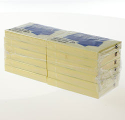 Bantex Aufkleber Notizblöcke in Würfel Gelbe 5x7.5cm Bantex Aufkleber Notizblöcke in Würfel Gelbe 5x7.5cm