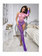 Ophelia's Dream Lingerie Мрежест Цел Калсон Лилаво Розово 1006314