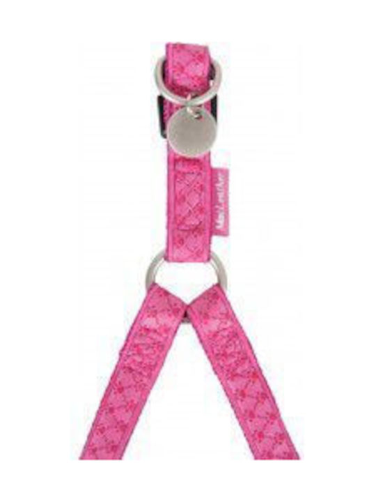 Zolux Verstellbares Hundegeschirr Mac Leder 15 Mm Leder Fuchsie