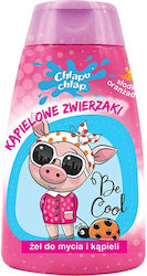 Chlapu Chlap Kinder Schaumbad mit Orange in Form von Schaum 74ml