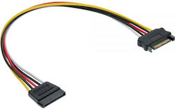 InLine 15-Pin Sata - 15-Pin Sata Cable 1m Πολύχρωμο 29651C InLine 15-Pin Sata - 15-Pin Sata Cable 1m Πολύχρωμο 29651C