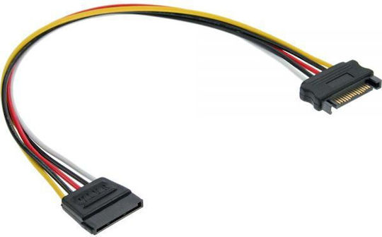 InLine 15-Pin Sata - 15-Pin Sata Cable 1m Multicolour 29651C