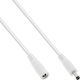 InLine DC - DC Cable 5m White
