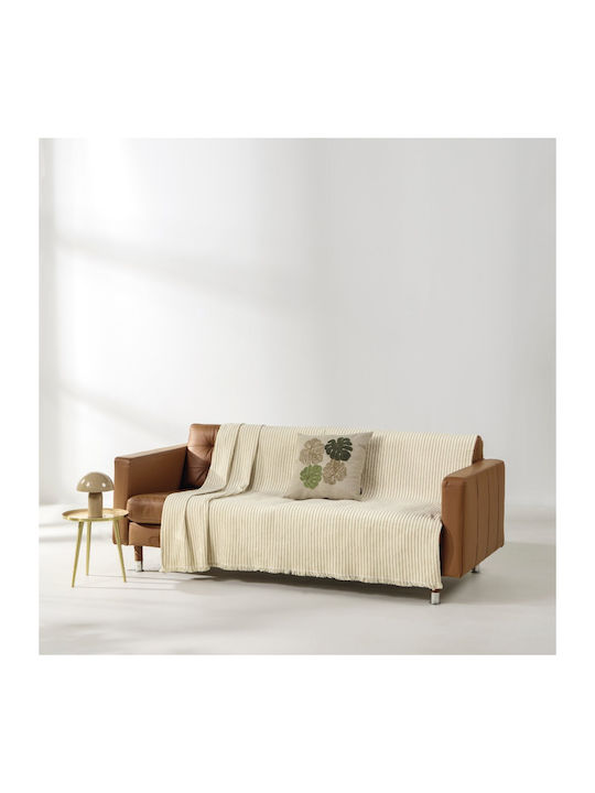 Kentia Remy Sofa Throws 2 Seater Chenille 180x2...