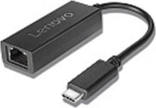 Lenovo GX90M41965 USB-C Netzwerkadapter mit Verkabelter Ethernet-Verbindung