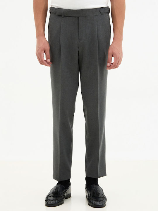 Aristoteli Bitsiani Men's Grey Trousers
