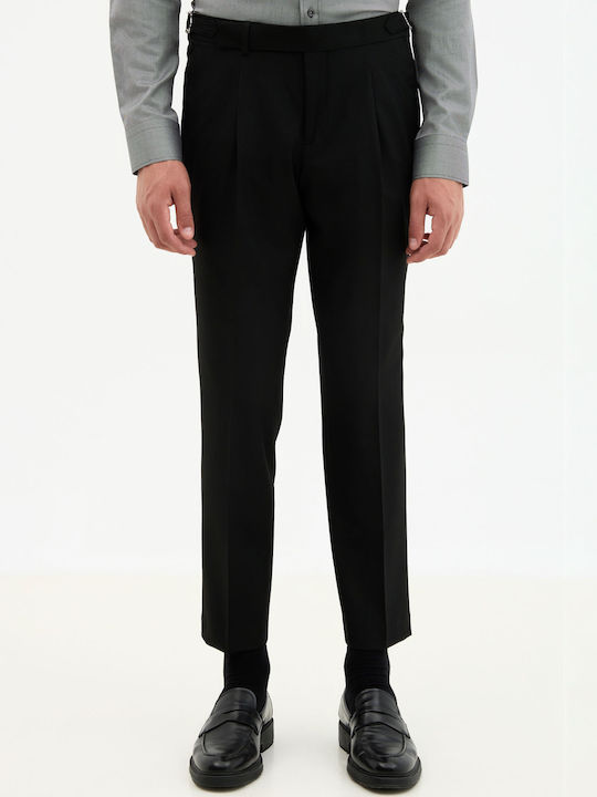 Aristoteli Bitsiani Men's Black Trousers