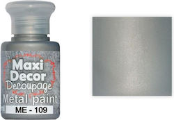 Metallic Paint 109 60ml Silver Maxi Decor