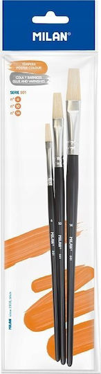 Teka Reihe 501 Milan Set Kunstpinsel Nr 6 10 14 3 Stück