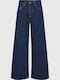 High Rise Women's Jean Pants in Wide Leg Style