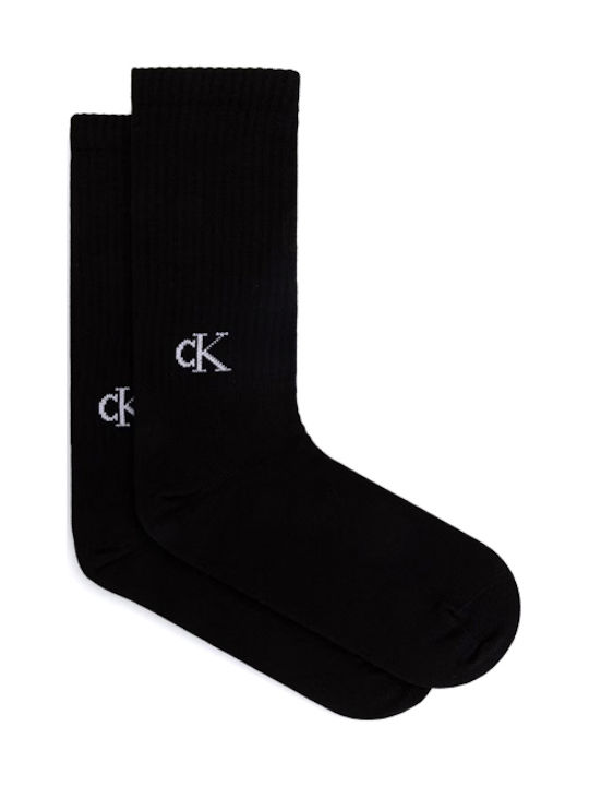 Calvin Klein Дамски Чорапи Черни 2Pack