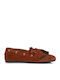 Day2day Leder Damen Bootsschuhe in Orange Farbe