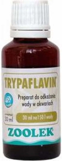 Zoolek Trypaflavin 30ml – Antibakterielles Antiprotozoonisches Wasserbehandlung für Aquarium