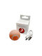 Madpet Katzenspielzeug Rolling Ball Wiederaufladbar Rosa 4.3cm