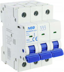 Elektro Plast Автоматична Аσφάλεια 20A Триполюсна 87.630 Elektro Plast Автоматична Аσφάλεια 20A Триполюсна 87.630