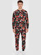 Dreams by Joyce X-Mass Winter Herrenpyjama Mehrfarbig