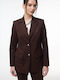 Badoo Women's Brown Blazer