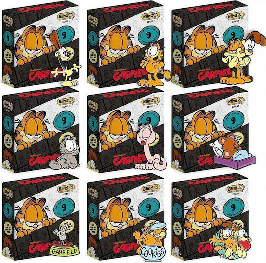 Ständer 24 Sammlungsabzeichen Mystery Box Garfield Serie 1