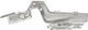 Rejs Eingebautes Scharnier Clip D35 110° H=0 Soft