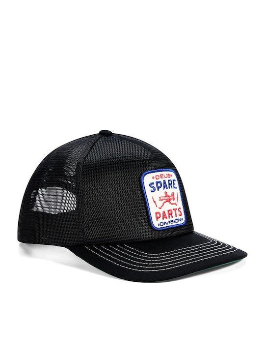 Deus Ex Machina D263mha328-blk Mudflap Trucker Cap Black One Size Καπέλο Black