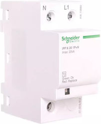 Schneider Electric Мълниезащитен Панел Тип T2 Еднополюсен Максимален Разряден Ток 65kA Schneider Electric Мълниезащитен Панел Тип T2 Еднополюсен Максимален Разряден Ток 65kA