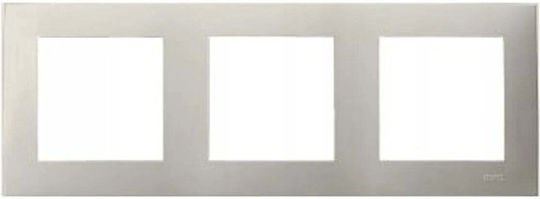 Ospel Wechselrahmen für 3 Positionen in Beige Farbe 1-00020-87259