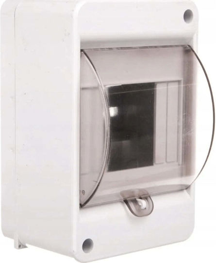 Incobex Wall Mounted Electrical Fuse Box 1 Row 4 Elements