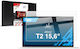 GrizzGlass Ceramic Film GrizzGlass Car Display Protection Jetour T2 15 6'' 2025-2026