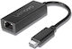 Lenovo 5C11E44949 USB-C Netzwerkadapter mit Verkabelter Ethernet-Verbindung