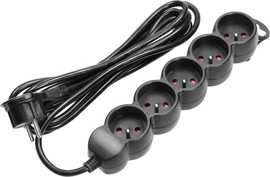 Orno Cabluri De Prelungire 5 Prize Cu Lungime 5m Diametru Cablu 3 x 1mm² Și Împământare