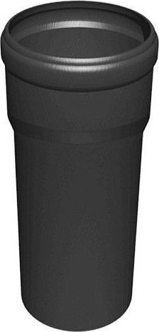 Almeva Starr Schornsteinrohr Anschluss 0,5m Dn 80 Stabilisiert In UV Schwarz