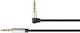 Python 3,5mm Klinkenkabel TRRS 3,5mm Stecker - 3,5mm Stecker Gold 1,5m mit Vergoldeten Anschlüssen GC-M0233