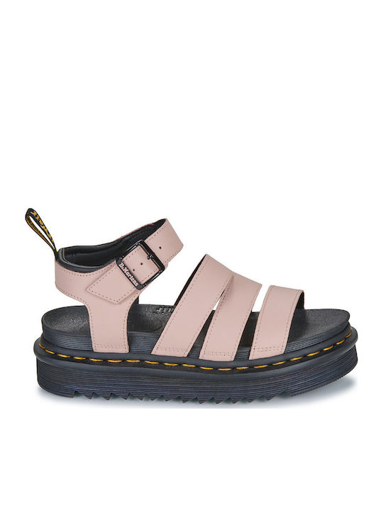 Dr. Martens Blaire Leather Women's Sandals Pink