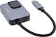 InLine Convertor USB-C masculin la Ethernet feminin