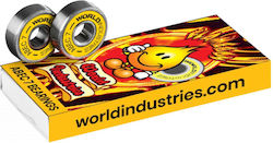World Industries Flameboy Lager Abec 7 Rood 47.130102000a10pk