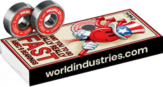 World Industries Ich Will U Lager Abec 9 Rotes 47.1301999a10pk