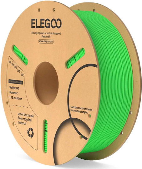 Elegoo PLA 3D Printer Filament 1.75mm Green 1kg