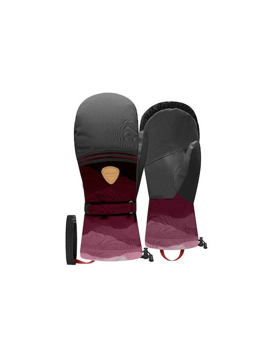 Racer Damen Ski- und Snowboardhandschuhe Schwarz
