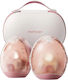 Momcozy Air 1 Ultra Slim Elektrisch Doppelter Milchpumpe Rosa