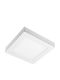 Gtv Square Recessed LED Panel 14W with Natural White Light 4000K