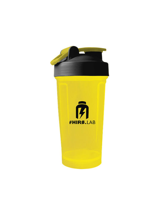 Hiro.Lab Shaker 500ml Yellow/Black με Μεταλλική...
