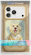 Nimmy Case Gentle Pets Series Dog Compatible Magsafe Iphone 18 Pro Max/17 Pro Max Brown