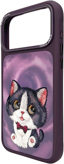 Nimmy Case Big Eyed Cream Cat Iphone 18 Pro/17 Pro Purple