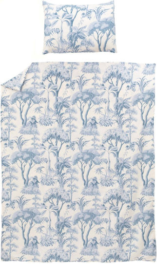 Domoletti Darymex Bettbezug Baumwolle 160x200cm Einzelbett mit Kissenbezug Cotton