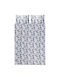 Domoletti Domoletti Baumwollsatin Bettbezug Set 200x220cm Doppel mit 2 Kissenbezügen