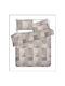 Domoletti Cotton Duvet Cover Set 140x200cm Single With Cotton Pillowcase