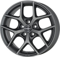 Borbet Y 7.5x17 5x120 ET37 Grey Anthracite Aluminum Car Wheels