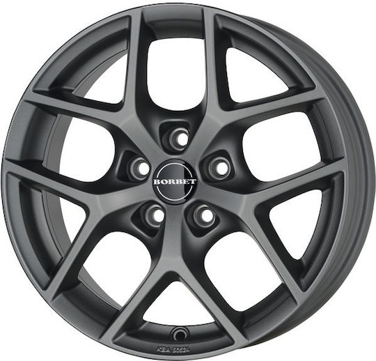 Borbet Y 7.5x17 5x120 Et37 Γκρι Ανθρακί